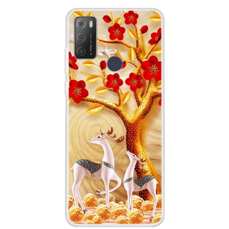 Alcatel 1S (2021) / 3L (2021) Shell Gold Tree