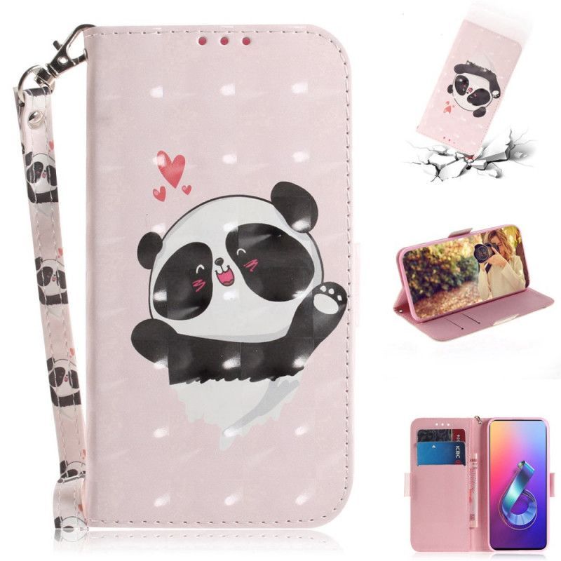 Asus Zenfone Panda Love Strap Κάλυμμα