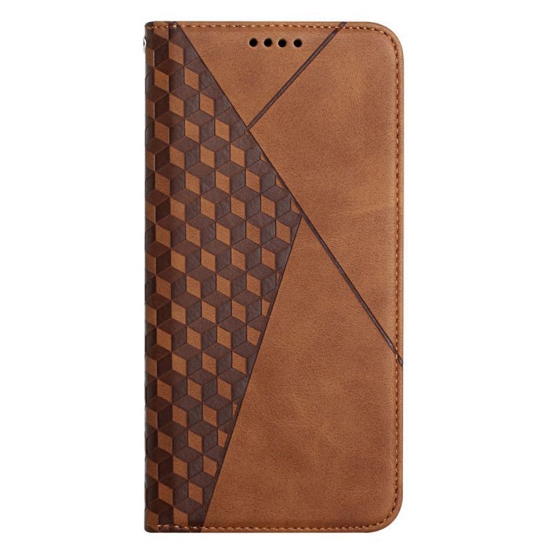 δερματινη θηκη Google Pixel 6 Μαύρο Geo Leather Effect