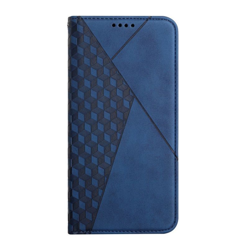 δερματινη θηκη Realme 8 5G Μαύρο Geo Leather Effect