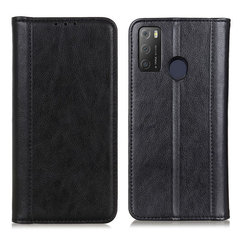 Flip Cover Alcatel 1S (2021) / 3L (2021) Split Lychee Leather Elegance