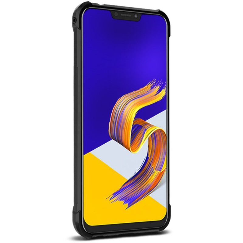 Κάλυμμα Asus ZenFone 5 / 5Z Imak Βουρτσισμένο Ανθρακονήματα