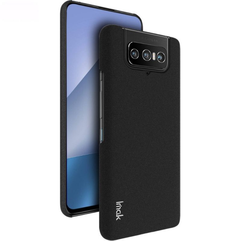 Κάλυμμα Asus Zenfone 7 / 7 Pro Μαύρο Άκαμπτο Καουμπόικο Imak