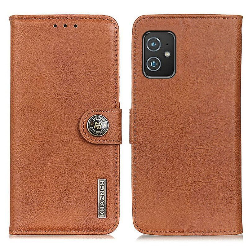 Κάλυμμα Azus Zenfone 8 Faux Leather Khazneh