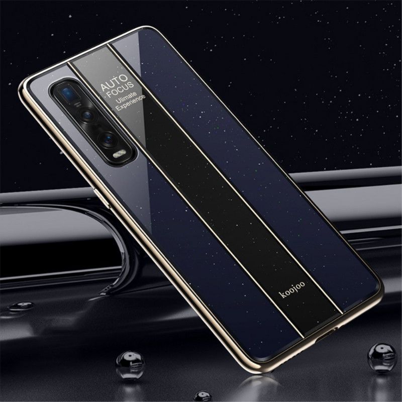 Κάλυμμα Για Oppo Find X2 Pro Κόκκινο Γαλβανισμένο Υβρίδιο