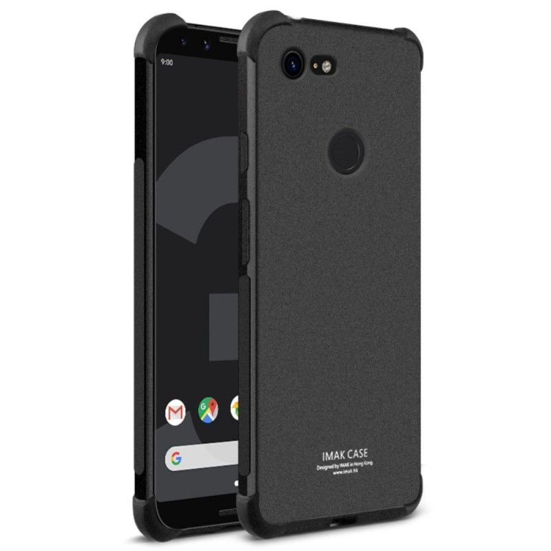 Κάλυμμα Google Pixel 3 Γκρι Imak Αίσθηση Δέρματος