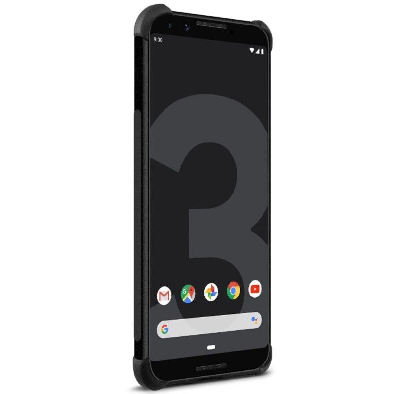 Κάλυμμα Google Pixel 3 Γκρι Imak Αίσθηση Δέρματος