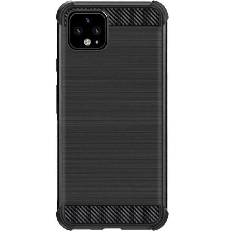 Κάλυμμα Google Pixel 4 XL Imak Βουρτσισμένο Ανθρακονήματα