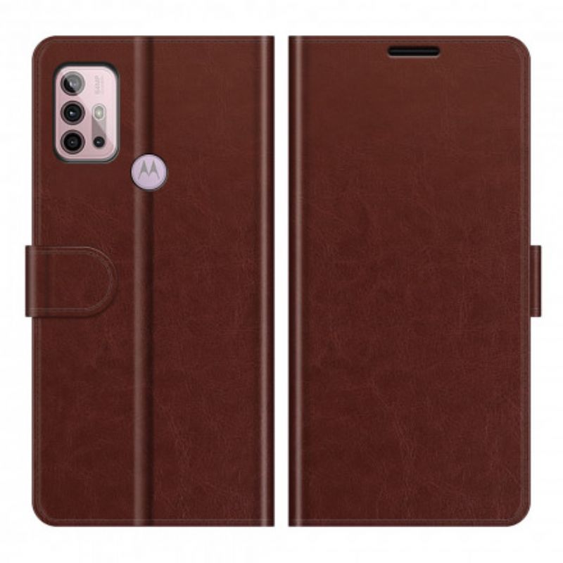 Κάλυμμα Moto G30 / Moto G10 Design Δερμάτινο Εφέ