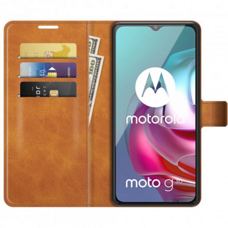 Κάλυμμα Moto G30 / Μαγνητικό Κούμπωμα Moto G10