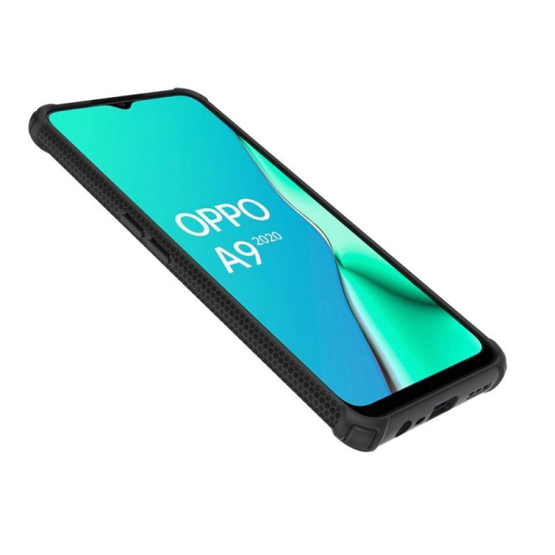 Κάλυμμα Oppo A9 2020 Μαύρο Δαχτυλίδι Premium