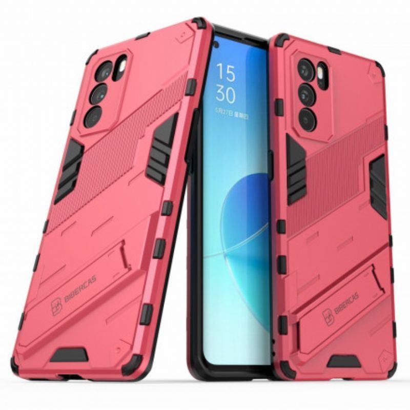 Κάλυμμα Oppo Reno 6 Pro 5G Μαύρο Αφαιρούμενο Στήριγμα Δύο Θέσεων Hands-Free