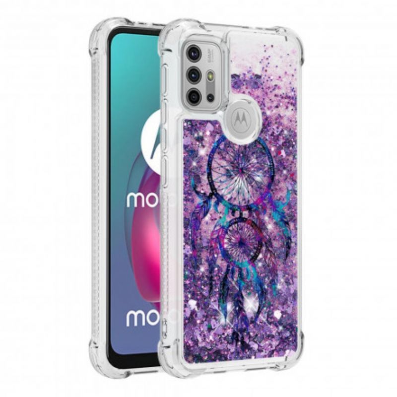 Shell Moto G30 / Moto G10 Glitter Dream Catcher