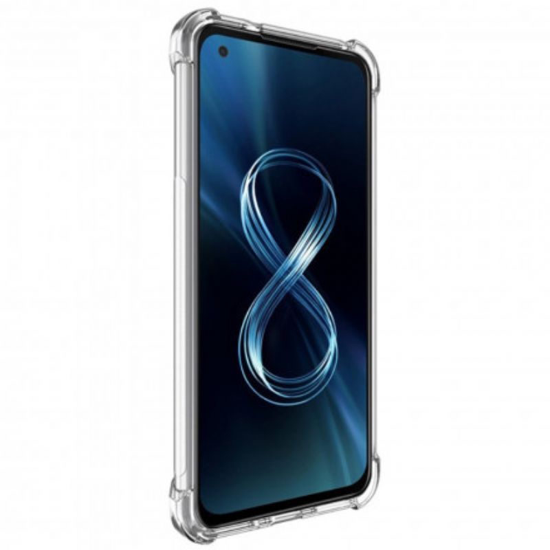 Θήκη Azus Zenfone 8 Διάφανη Μεταξένια Imak