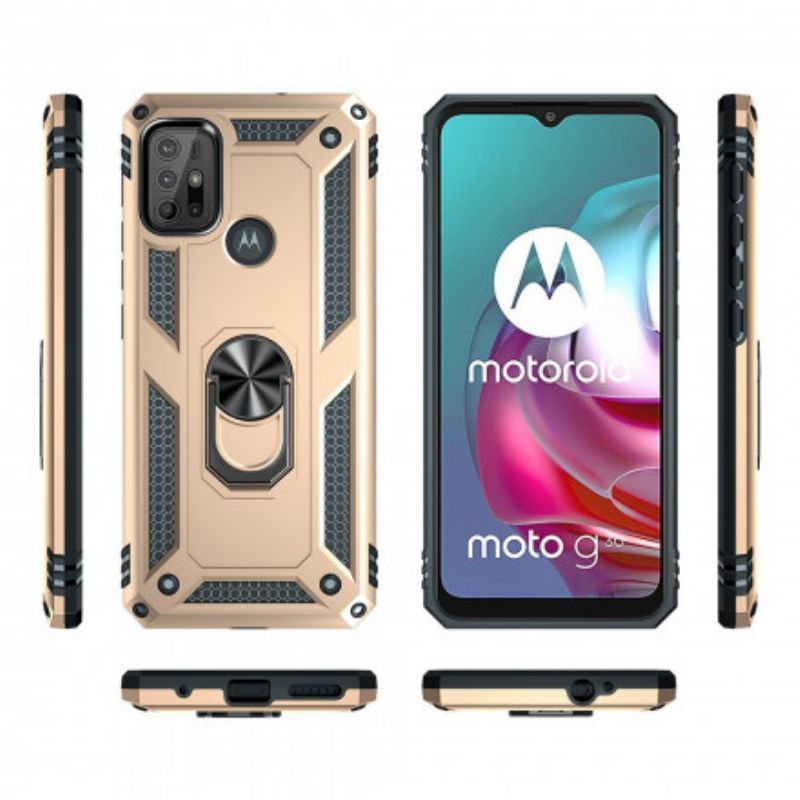 Θήκη Moto G30 / Δαχτυλίδι Premium Moto G10