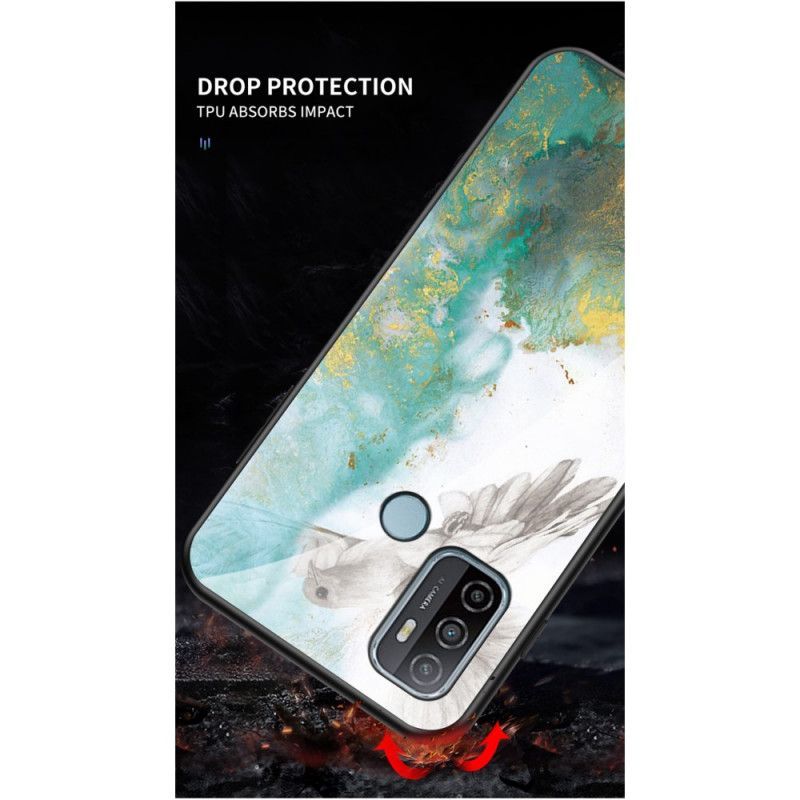 Θήκη Oppo A53 / A53S Tempered Glass Premium Χρώματα