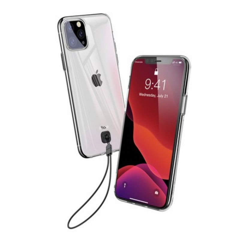 Baseus Iphone 11 Pro Διαφανής Θήκη Με Λουριά