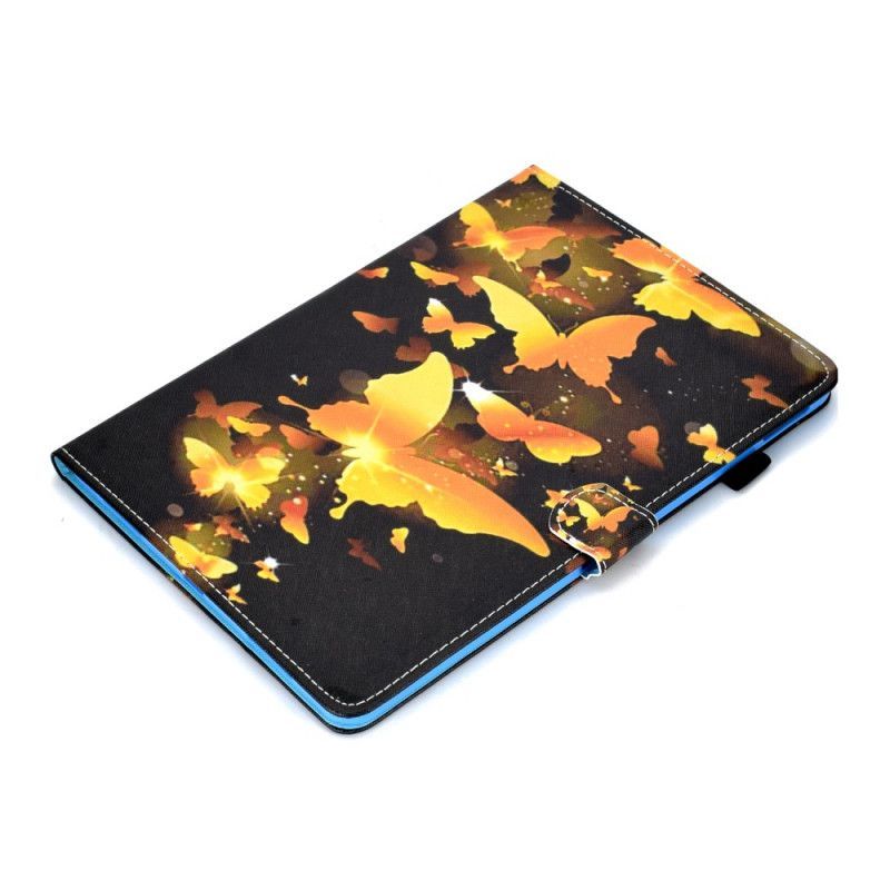 Cover Ipad Air 10.9" (2020) Κίτρινες Πεταλούδες