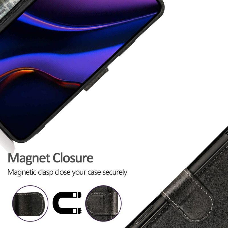 δερματινη Κάλυμμα Για iPhone 11 Pro Γκρι Δερμάτινο Εφέ Πορτοφολιού