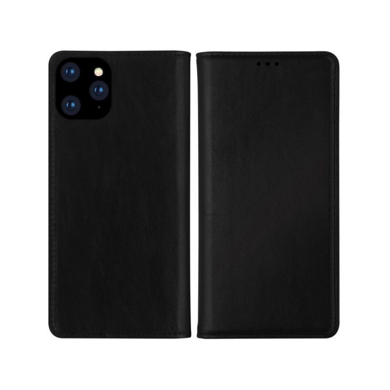 δερματινη Κάλυμμα iPhone 12 / 12 Pro Μαύρο Dzgogo Milo Series