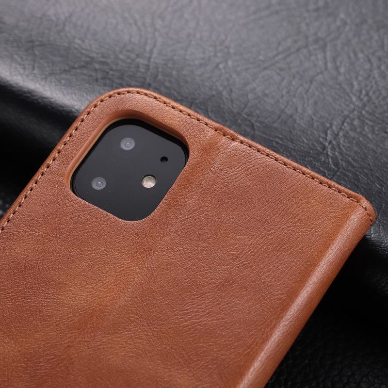 δερματινη θηκη iPhone 11 Μαύρο Azns Faux Leather