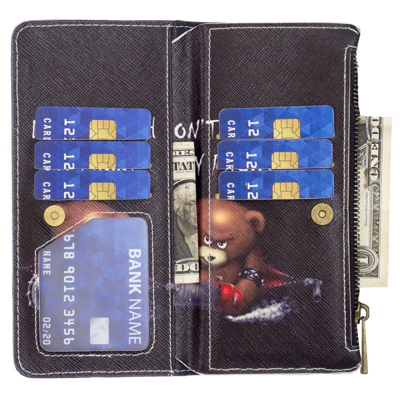 Δερματινη Θηκη iPhone 16 Bear Wallet