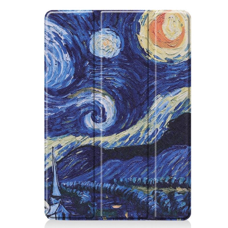 Έξυπνη Θήκη Για Ipad 10.2" (2019) Από Συνθετικό Δέρμα Van Gogh