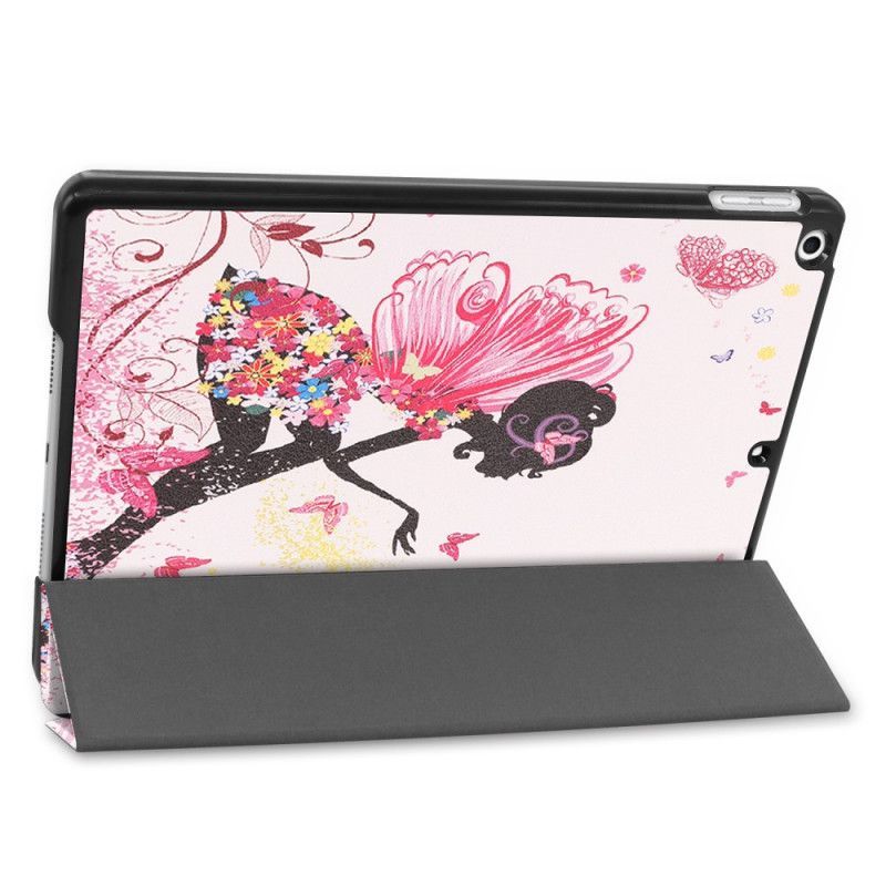 Έξυπνη Θήκη Ipad 10.2" (2019) Floral Faux Leather