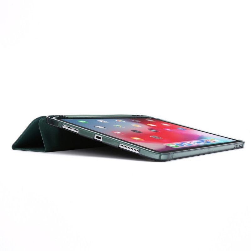 Έξυπνη Θήκη Ipad Pro 12.9" (2020) / (2018) Μολυβοθήκη Από Συνθετικό Δέρμα