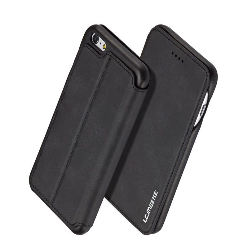 Flip Cover Iphone 6/6S Lc.Imeeke Δερμάτινο Εφέ