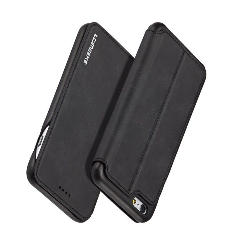 Flip Cover Iphone 6/6S Lc.Imeeke Δερμάτινο Εφέ