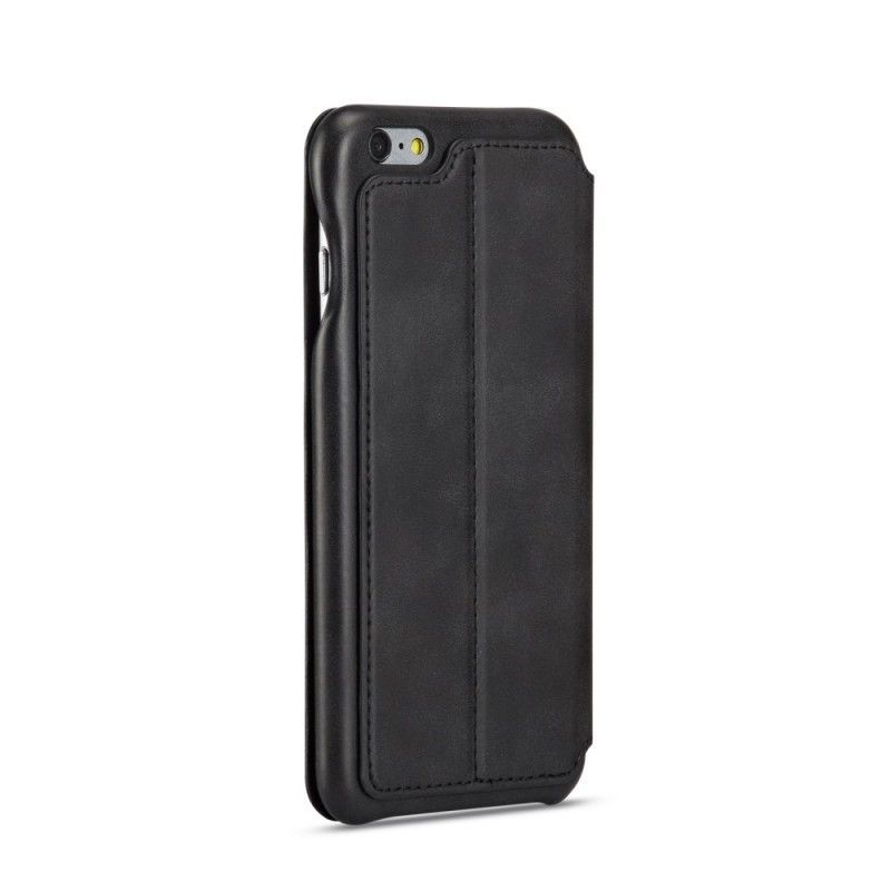 Flip Cover Iphone 6/6S Lc.Imeeke Δερμάτινο Εφέ