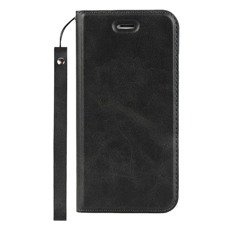 Flip Cover Iphone Se 2 / 8 / 7 Faux Leather Με Λουράκι