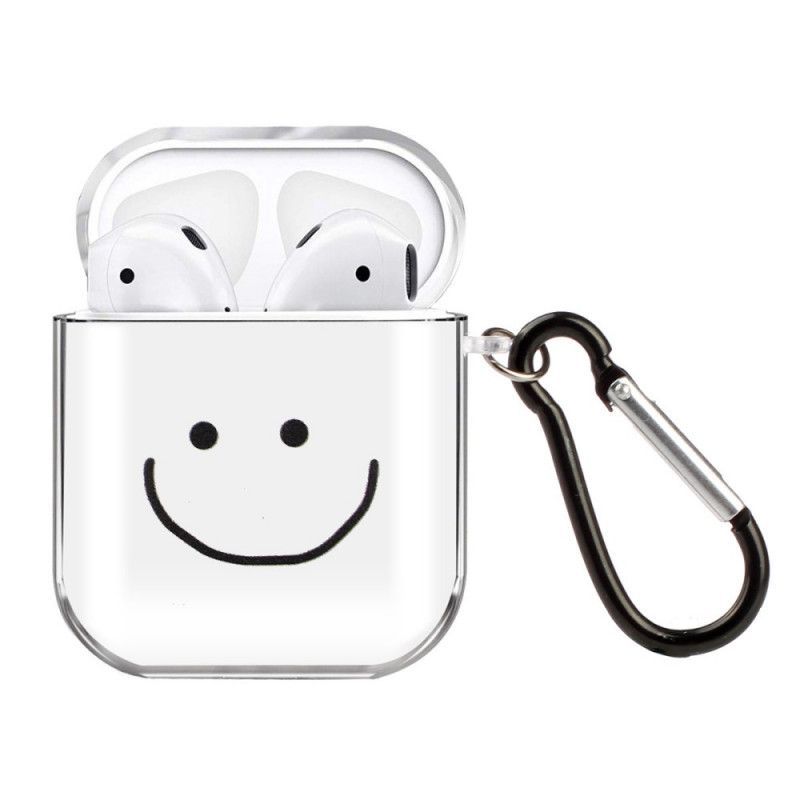 Κάλυμμα AirPods Διαφανές Emoji Σιλικόνης