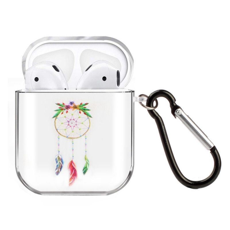 Κάλυμμα AirPods Διαφανής Ονειροπαγίδα Σιλικόνης