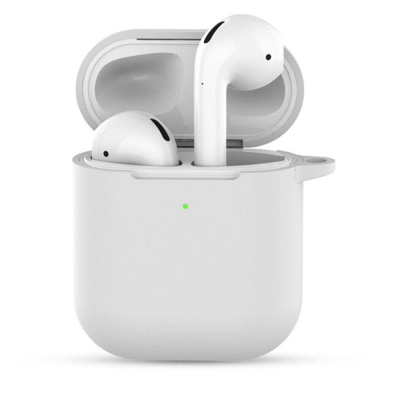 Κάλυμμα AirPods Μαύρο (2019) Σιλικόνη Με Μπρελόκ Πρωτότυπος