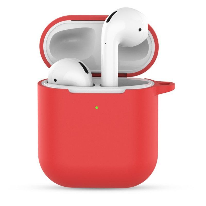 Κάλυμμα AirPods Μαύρο (2019) Σιλικόνη Με Μπρελόκ Πρωτότυπος