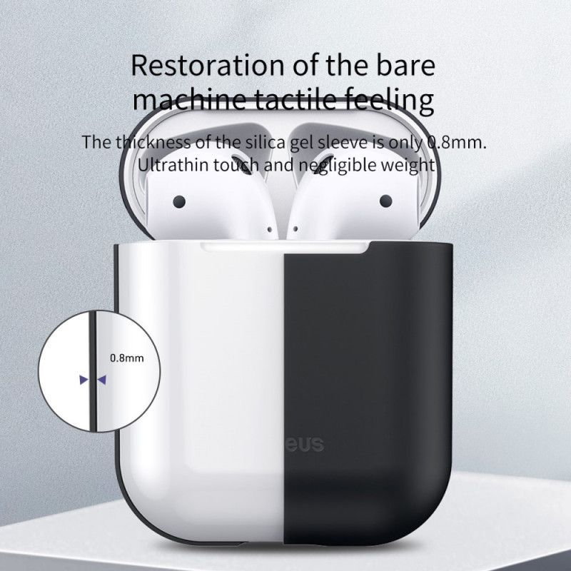 Κάλυμμα AirPods Μαύρο Βάση Σιλικόνης Πρωτότυπος