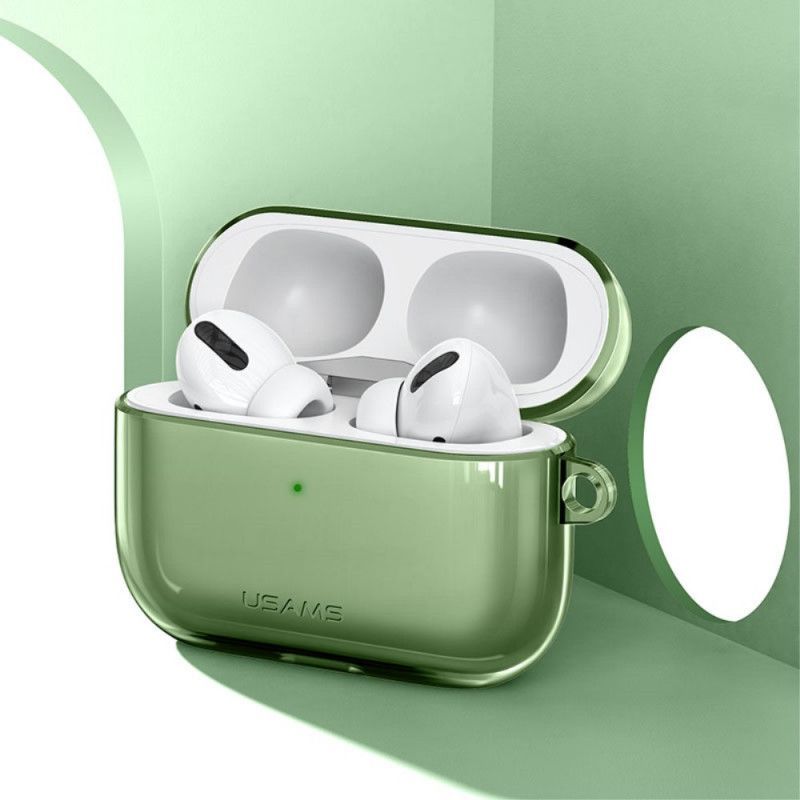 Κάλυμμα AirPods Pro Καφέ Usams Εύκαμπτη Σιλικόνη Πρωτότυπος