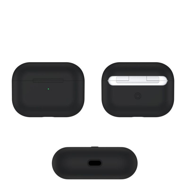 Κάλυμμα AirPods Pro Μαύρο Κλασική Σιλικόνη σιλικόνης