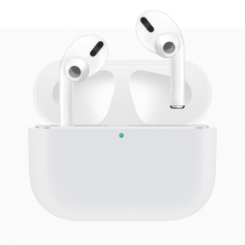 Κάλυμμα AirPods Pro Μαύρο Στερεά Χρώματα Σιλικόνης