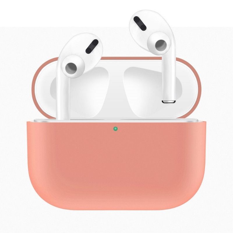 Κάλυμμα AirPods Pro Μαύρο Στερεά Χρώματα Σιλικόνης