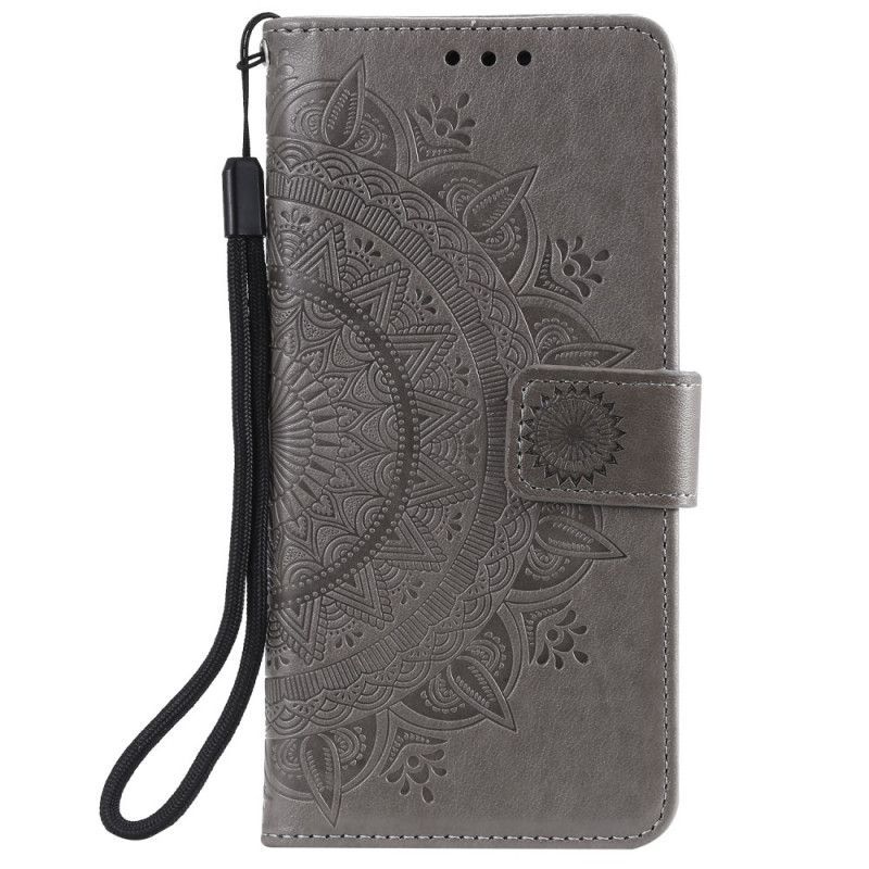 Κάλυμμα Folio iPhone 11 Pro Γκρι Sun Mandala