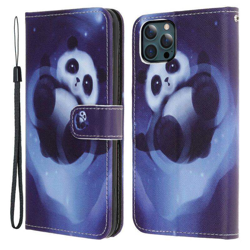 Κάλυμμα Folio iPhone 13 Pro Max Θήκες Κινητών Χώρος Panda