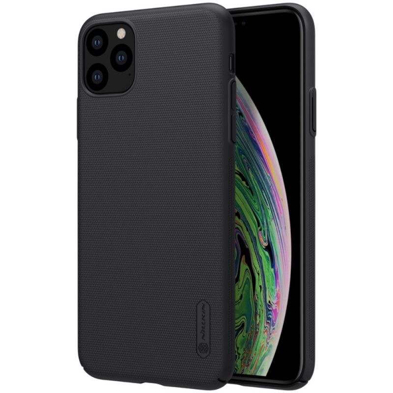 Κάλυμμα Για iPhone 11 Pro Max Κόκκινο Σκληρό Παγωμένο Νίλκιν