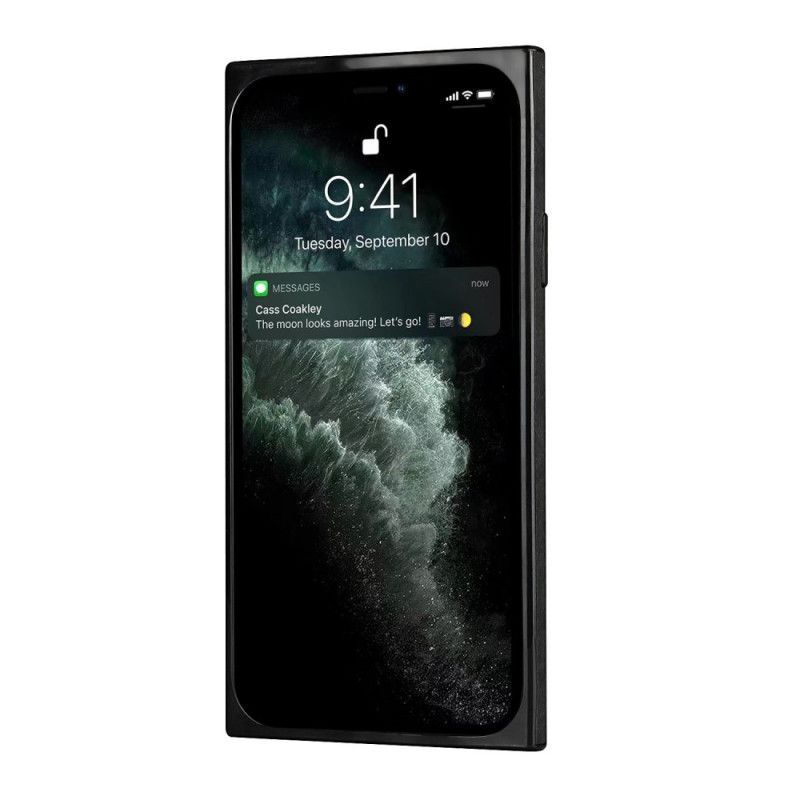 Κάλυμμα Για iPhone 11 Pro Max Μαύρο Θήκη Για Κάρτες Από Σιλικόνη Και Βελούδο