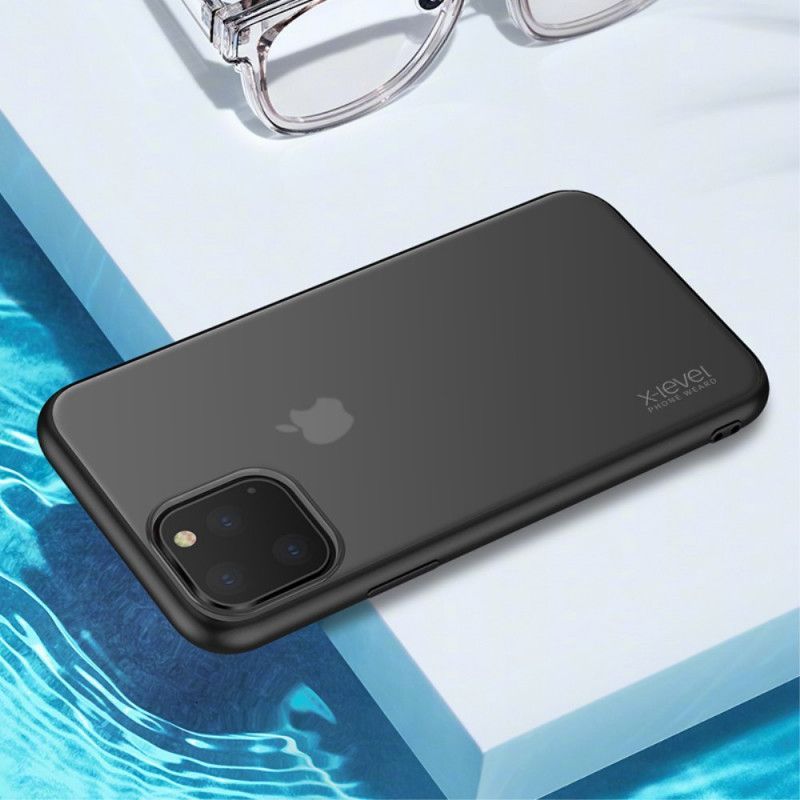 Κάλυμμα Για iPhone 11 Pro Max Μαύρο X-Επίπεδο Ματ