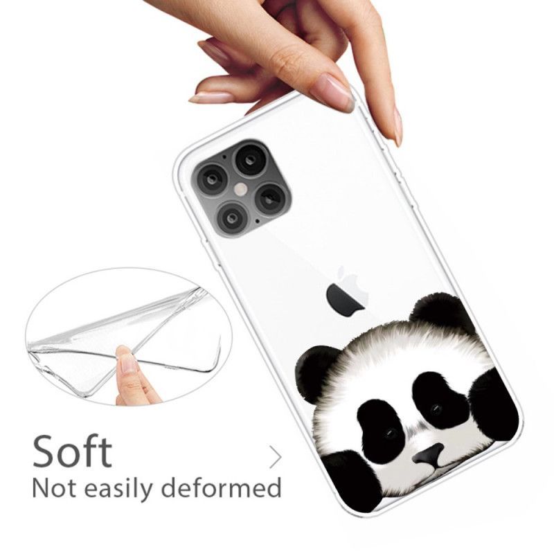 Κάλυμμα Για iPhone 12 / 12 Pro Διαφανές Panda