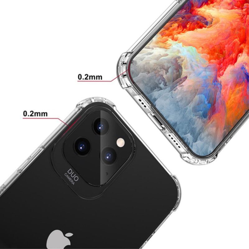 Κάλυμμα Για iPhone 12 / 12 Pro Ενισχυμένο Διαφανές Nxe