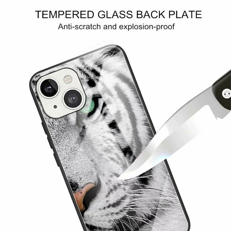 Κάλυμμα Για iPhone 13 Tiger Tempered Glass